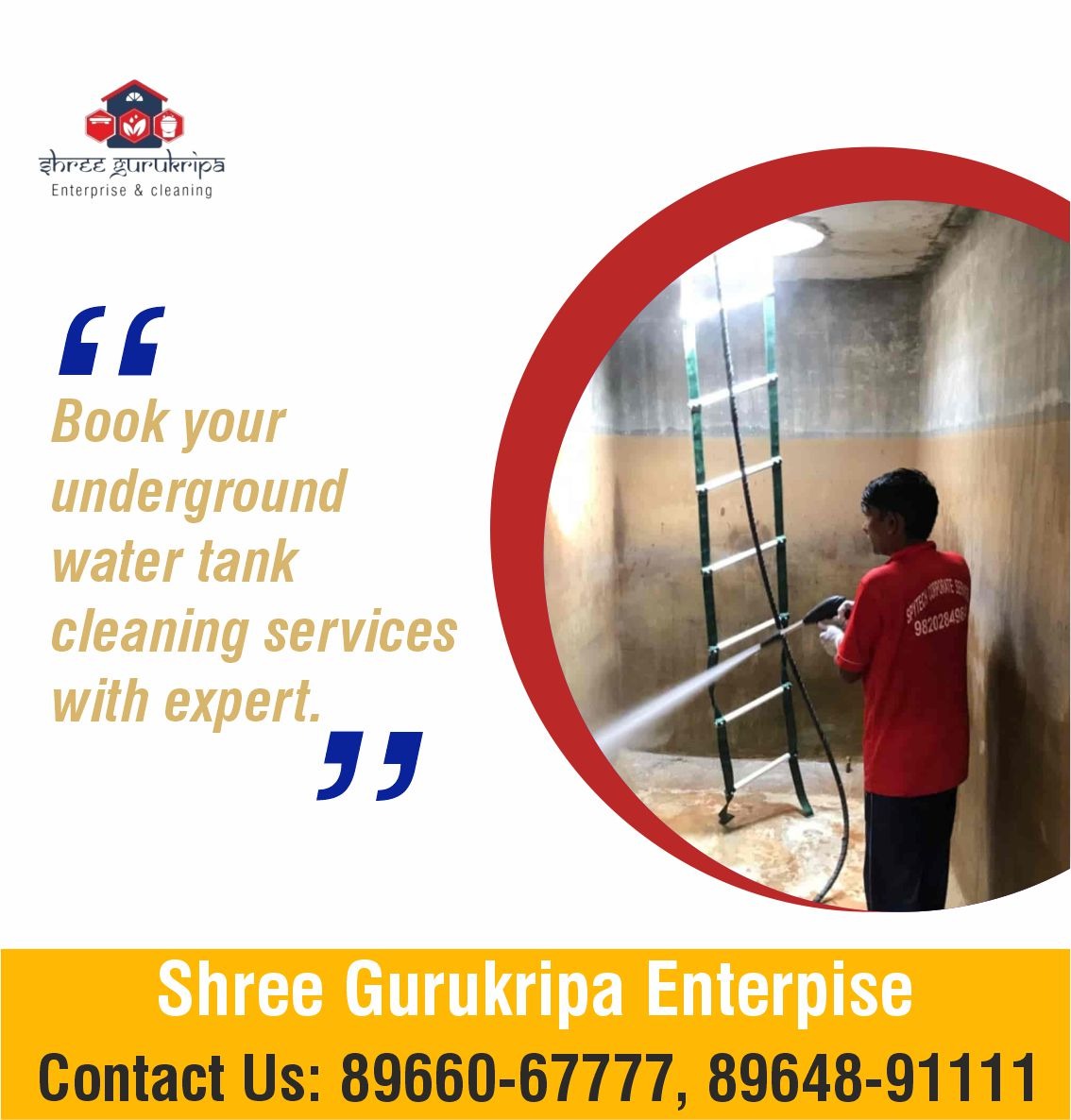 Underground Water Tank Cleaning Services in Indore 