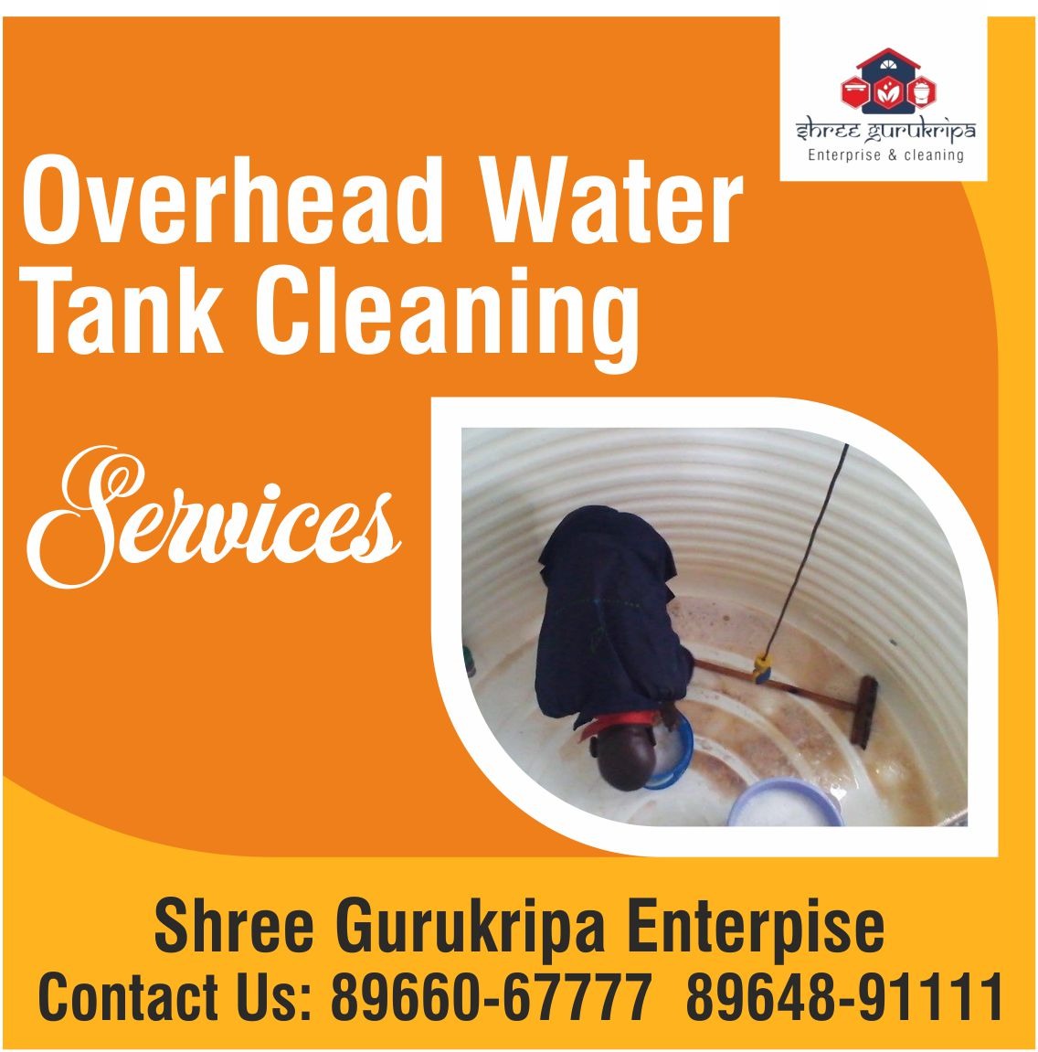 Best Overhead Water Tank Cleaning Services in Indore 