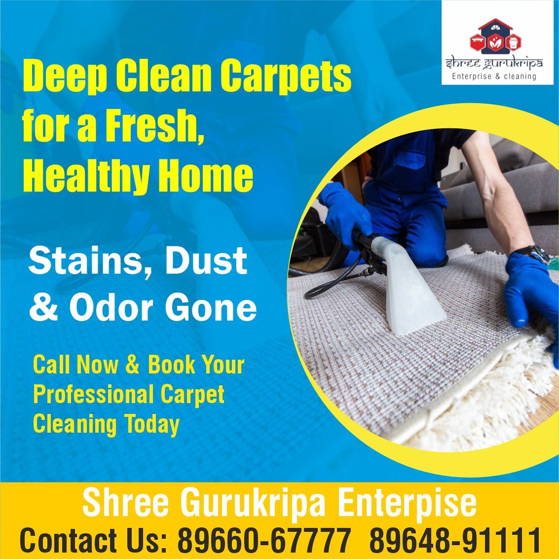 Top 10 Carpet Cleaning Services Provider in Indore