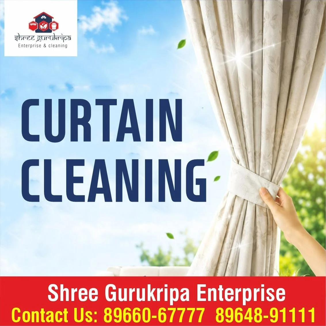 Curtain Cleaning in Indore