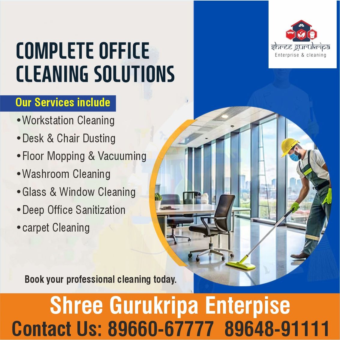 Best Office Cleaning Services in Indore 