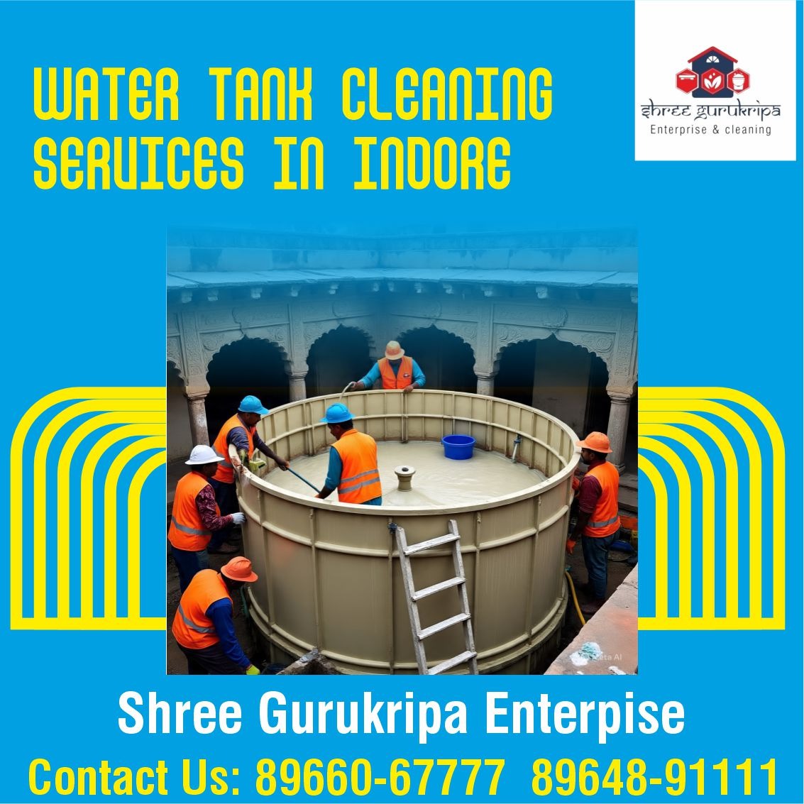 Water Tank Cleaning Services in Indore 